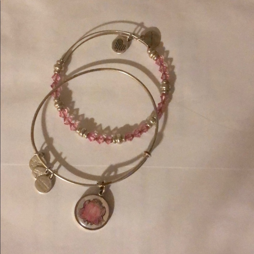 Alex and Ani Lotus Flower